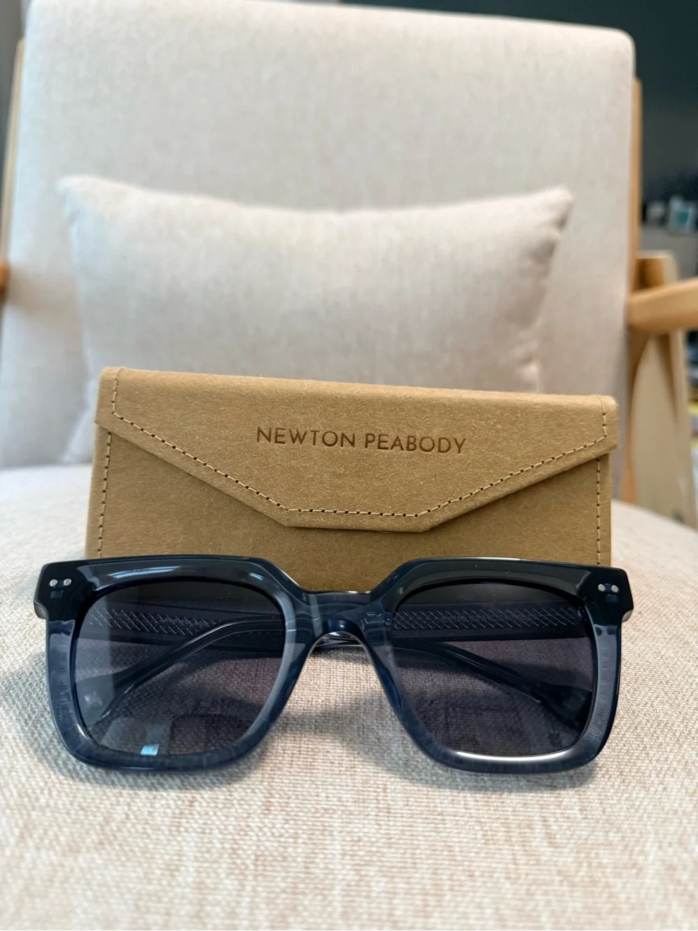 Green/blue/grey Newton Peabody Sunglasses